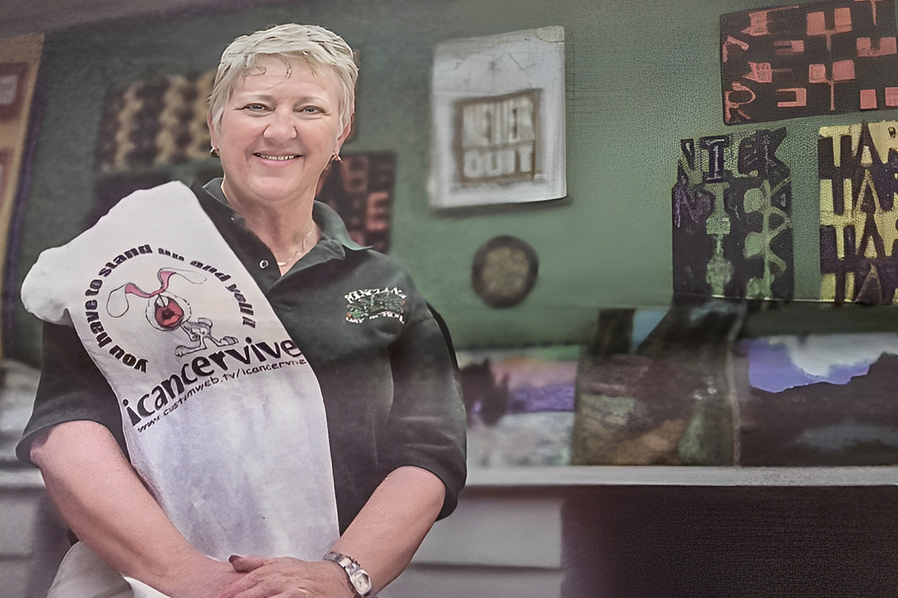 Art and Prayer Help Teacher Through Cancer